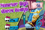 Monster High cipő díszítő